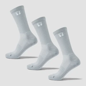 MP bežecké ponožky (3 páry) - Chromová - Size UK 6-8