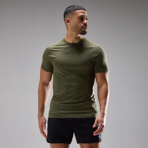 MP pánske tričko Velocity Ultra Seamless - Dusty Olive - Size XS
