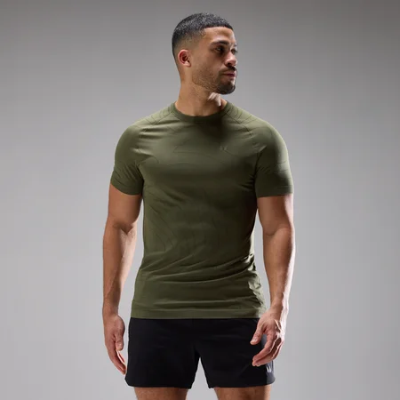 MP pánske tričko Velocity Ultra Seamless - Dusty Olive