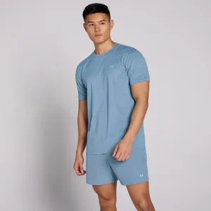 MP pánske tréningové tričko Active Training Pillar Graphic - hmlová modrá - Size XXXL