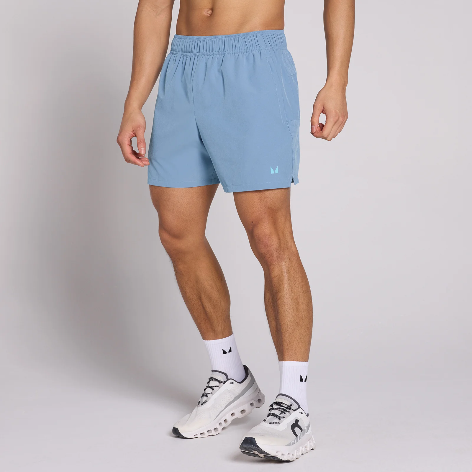 MP Men's Active Training 5" Pocket Short - Fog Blue - L Obrázok 1