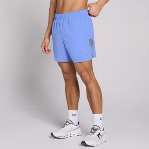 MP pánske tréningové 5" kraťasy Active Training s vreckami - modrá nevädzová - Size M