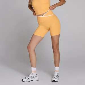MP dámske šortky Tempo Contrast - Broskyňová - Size XS