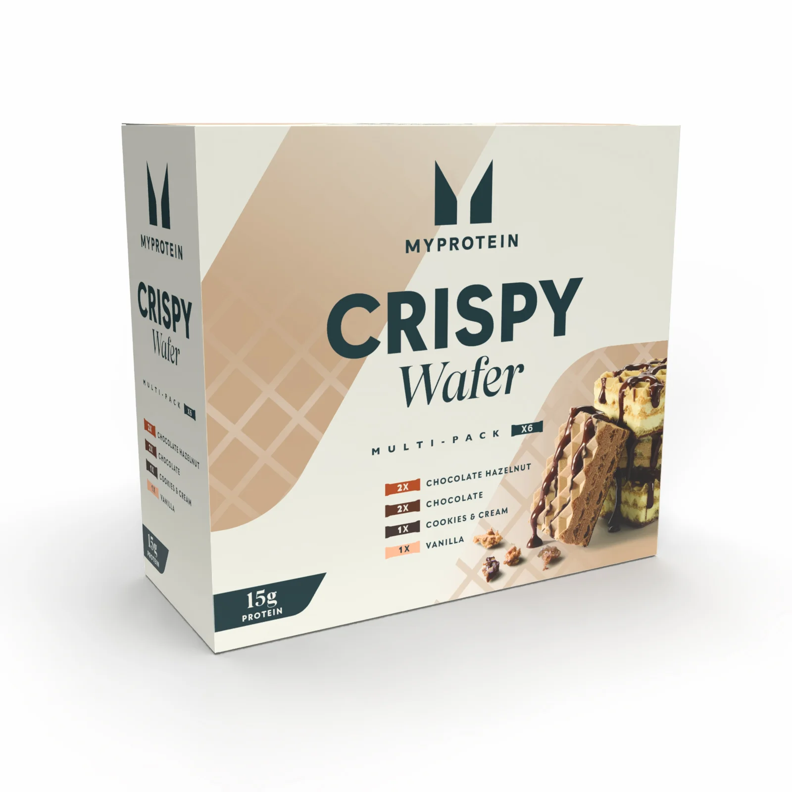 Ochutnávkové balenie oblátok Crispy Wafer - 6Bars - Variety Obrázok 1