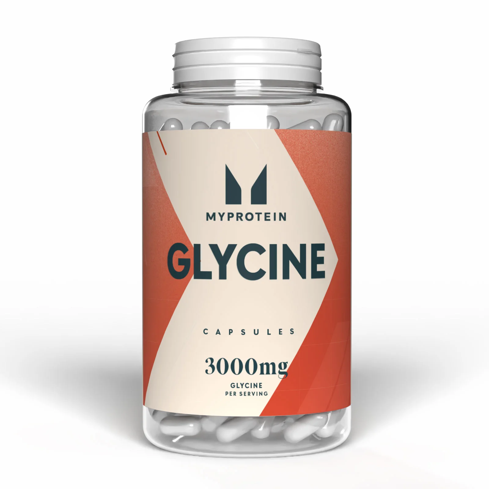 Kapsuly s glycínom - 90 capsules, 30Porcií - Neochutený Obrázok 1