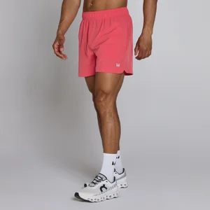 MP pánske tréningové tkaný kraťasy 5" - Červená - Size M