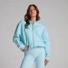 MP dámska mikina na zips - Sky Blue