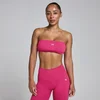 MP dámska športová podprsenka Lift bandeau - Tmavočervená