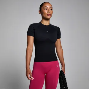 MP dámske bezšvové tričko Lift body fit - Čierna - Size M