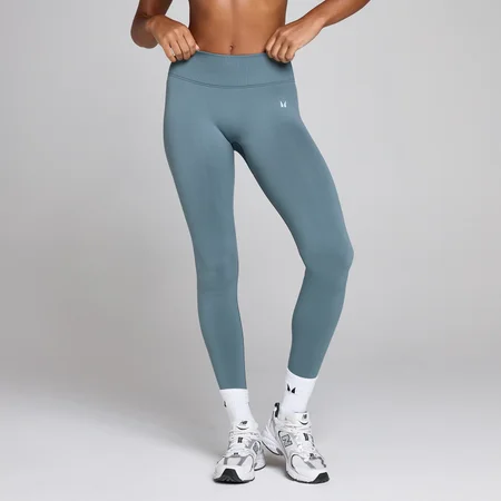 MP dámske bezšvové legíny Invisible Scrunch - Sivá