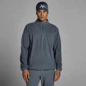 MP pánska mikina fleece 1/4 zips - Granite - Size M