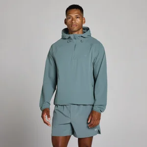 MP pánska tréningová bunda ultra woven 1/4 zips - Future Blue - Size M