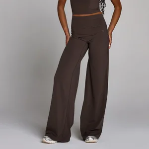 MP dámske predĺžené nohavice Tempo s širokými nohavicami - Kakaová - Size XS