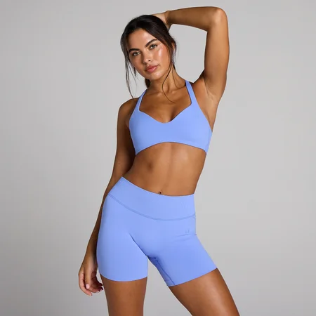 MP dámska športová podprsenka Tempo Twist Back - Modrá
