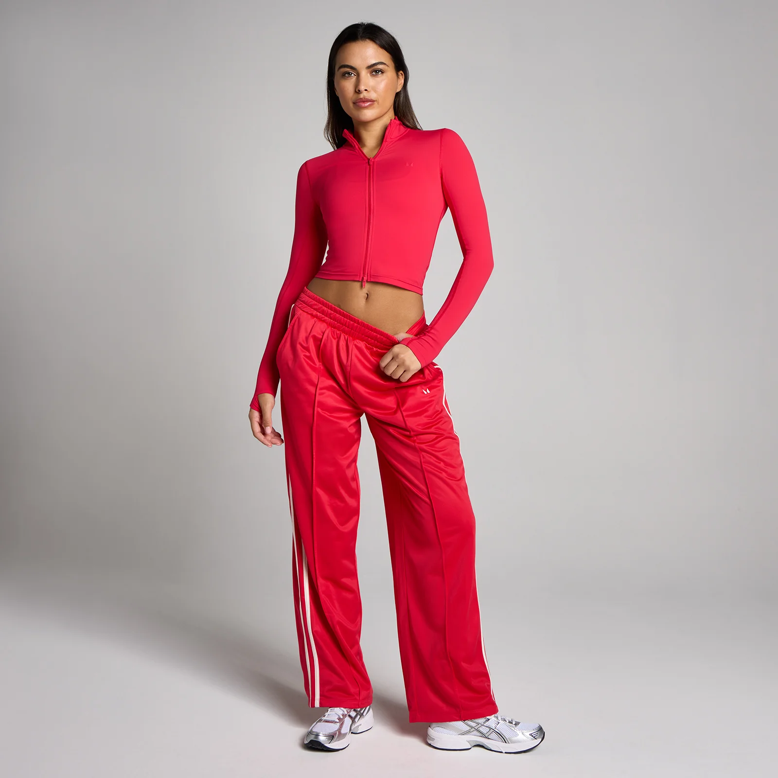 MP Dámske Tempo Cropped Bunda - Chilli - L Obrázok 3