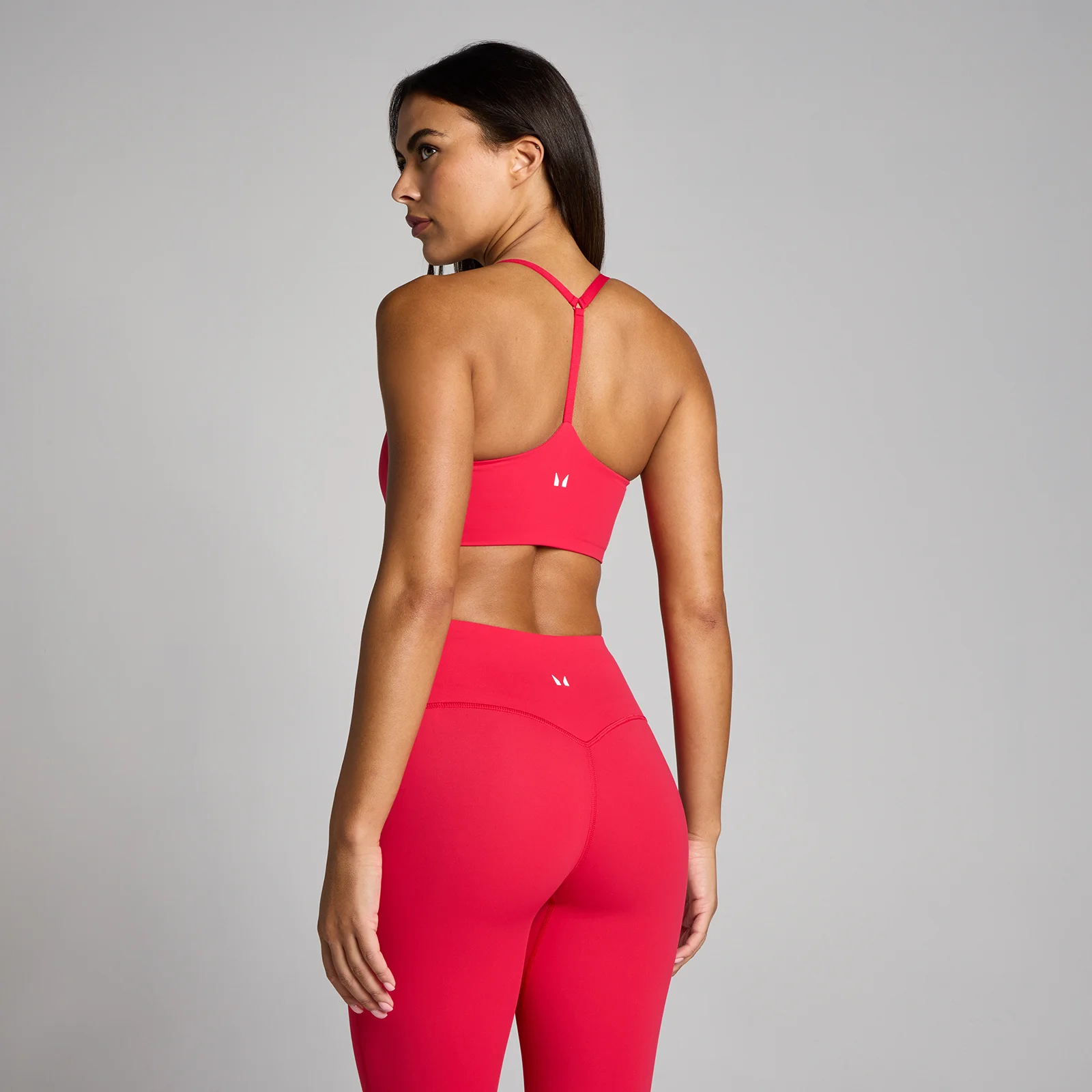 MP dámska športová podprsenka tempo strappy racerback - Chilli - S Obrázok 1