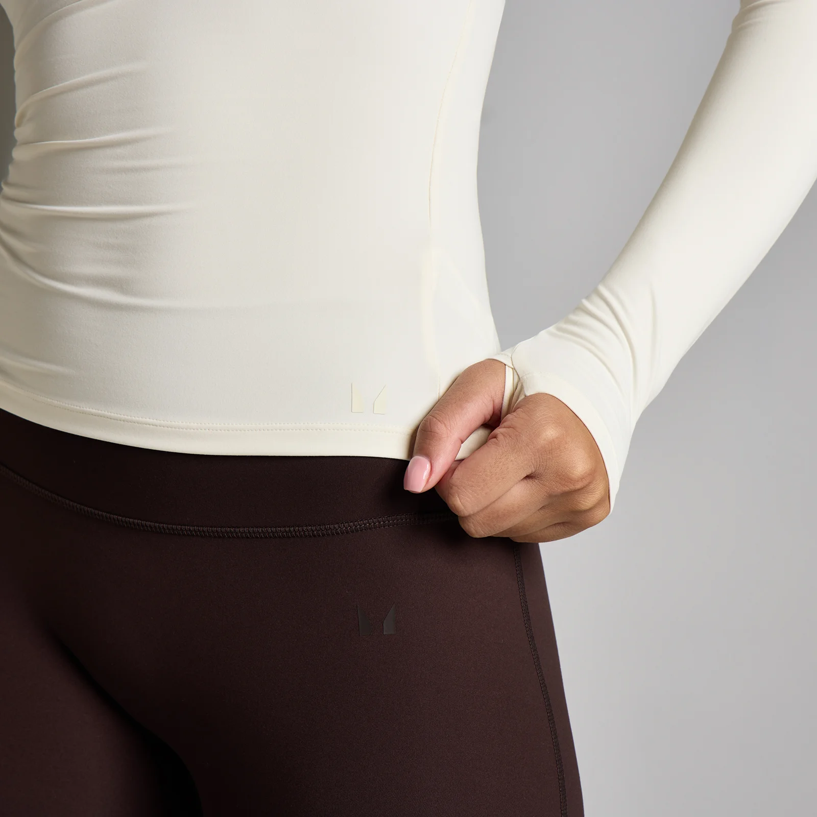 MP Dámske Tempo Off The Shoulder LS Top - Vanilka - XS Obrázok 4