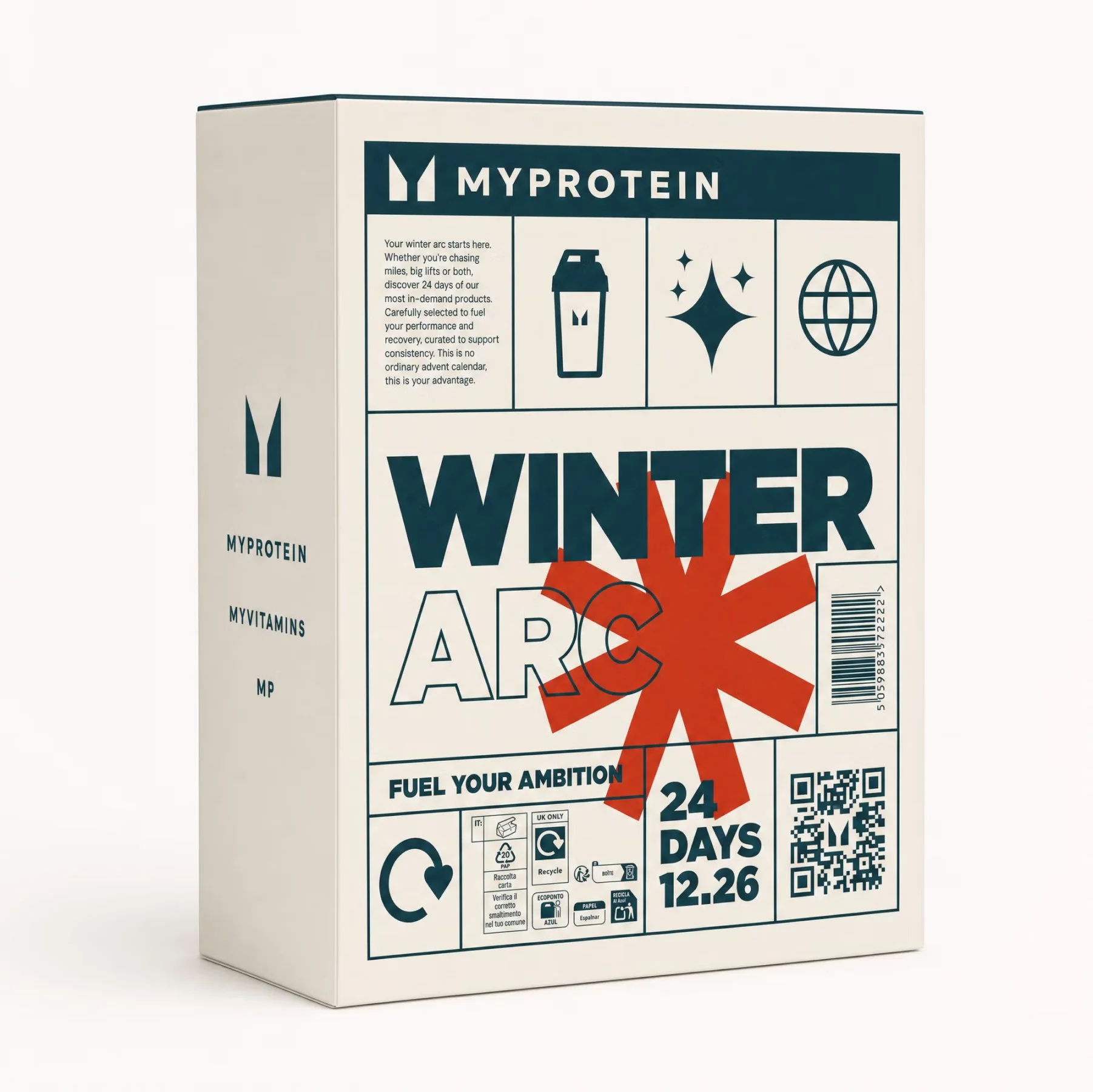 Myprotein Adventný Kalendár 2026 Obrázok 1
