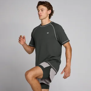MP pánske tričko Velocity Ultra bezšvové - Vyblednutá čierna - Size XS