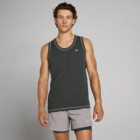 MP pánske tielko Velocity Ultra Seamless - Vyblednutá čierna
