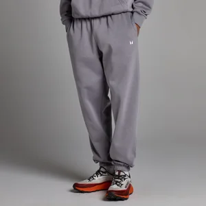 MP pánske tepláky na odpočinkový deň oversized - Tmavá melanžová - Size XS