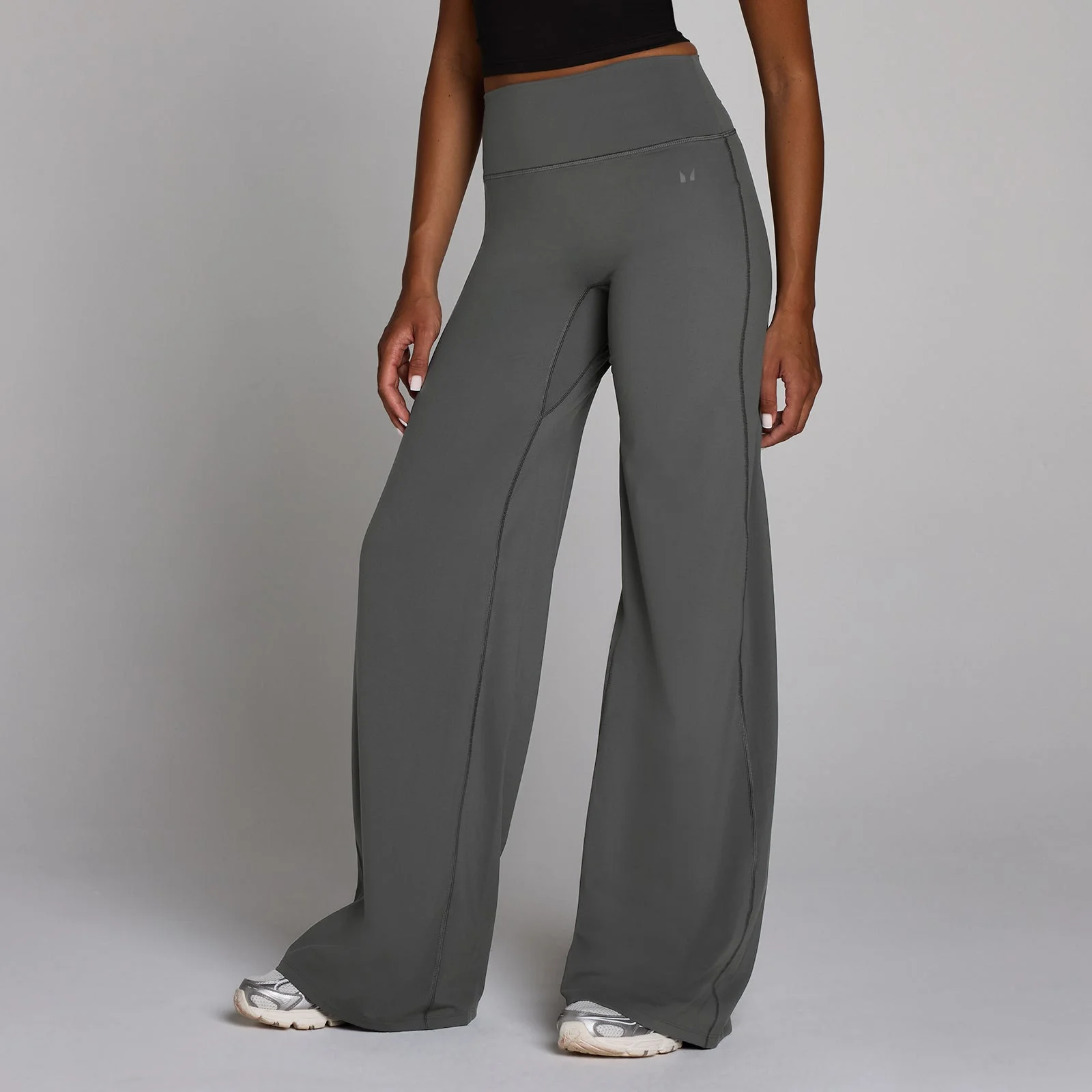 MP dámske petite wide leg legíny Tempo - Tmavosivá - S Obrázok 1