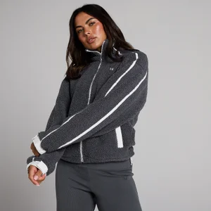 MP dámska fleecová bunda so zipsom - Robust Grey - Size XS