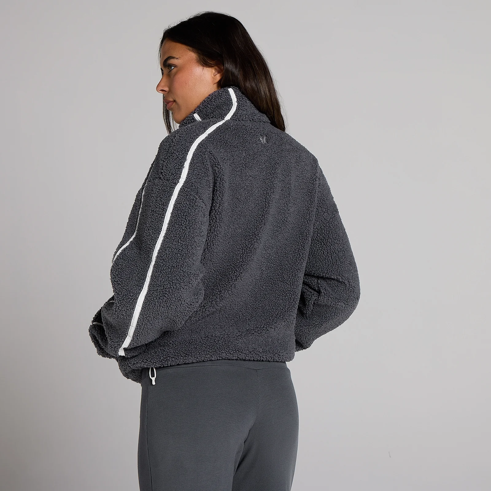 MP dámska fleecová bunda so zipsom - Robust Grey - XS Obrázok 2