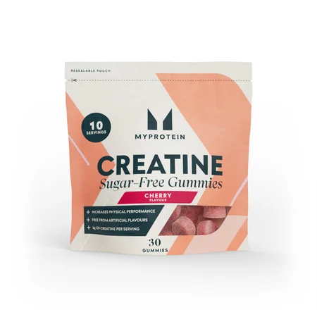 Kreatínové Gummies - 30 Gummies - 10Porcií - Cherry (Sugar-Free)