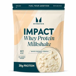Impact Whey Protein Milkshake – White Coconut Truffle - Flavour White Coconut Truffle