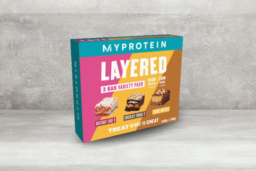 Ochutnávkové balenie tyčiniek Layered Bar